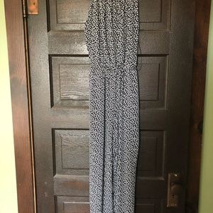 Kaileigh jumpsuit small black white